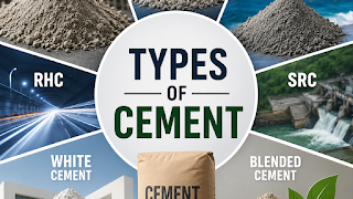 Varieties of Cement and Their Makes use of — Entire Information for Engineers and Contractors