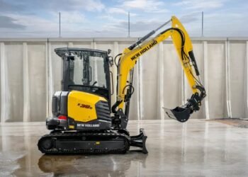 New Holland unveils its maximum intensive mini excavator lineup but