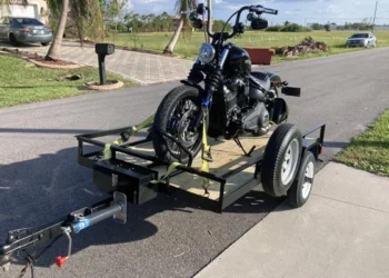 Motorbike Tilt Trailer for Simple and More secure Motorbike Loading Motorbike Tilt Trailer for Simple and More secure Motorbike Loading