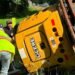 Mini-excavator roll over rescue by means of Rhea County first responders leads to clinical airlift