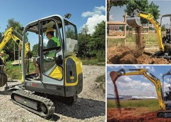 Compact excavators be offering multitool versatility for African business Compact excavators be offering multitool versatility for African business