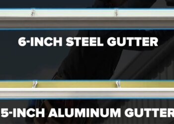 Aluminum vs. Metal Gutters for Pole Barns