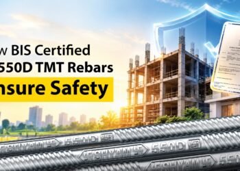 How BIS Qualified Fe 550D TMT Rebars Be certain Protection