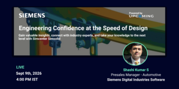 Webinar Alert Sign up for us to look Simcenter SimSolid in motion and turn into your engineering workflow!