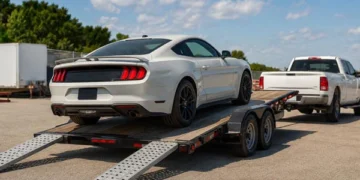 What’s one of the simplest ways to load a vehicle on a trailer?