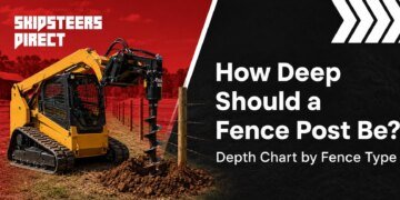 How Deep Must a Fence Submit Be? Intensity Chart by means of Fence Sort – Skid Steers Direct