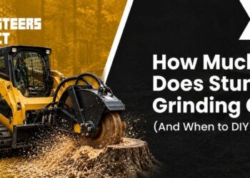 How A lot Does Stump Grinding Value? (And When to DIY) – Skid Steers Direct