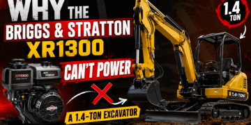 Why the Briggs & Stratton XR1300 Can’t Power a 1.4-Ton Excavator