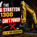 Why the Briggs & Stratton XR1300 Can’t Power a 1.4-Ton Excavator