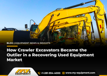 How Crawler Excavators Changed into the Outlier in a Convalescing Used Apparatus Marketplace