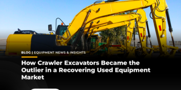 How Crawler Excavators Changed into the Outlier in a Convalescing Used Apparatus Marketplace