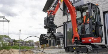 Kubota upgrades KX016-5 and KX019-5 compact excavators