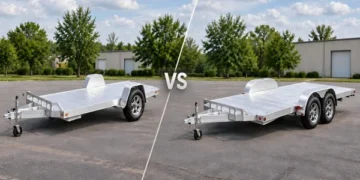 The way to Select Between Unmarried Axle and Tandem Axle​ Trailers