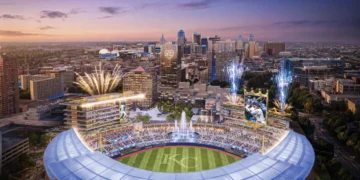 Mortenson JV rankings .9B Kansas Town MLB ballpark