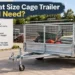 What Measurement Cage Trailer Do I Want? What Measurement Cage Trailer Do I Want?