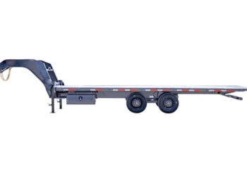 How Does a Gooseneck Lowboy Tilt Trailer Load Apparatus?