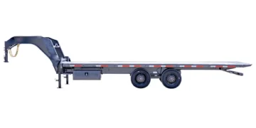 How Does a Gooseneck Lowboy Tilt Trailer Load Apparatus?