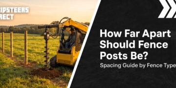 How Some distance Aside Will have to Fence Posts Be? Spacing Information by means of Fence Kind – Skid Steers Direct