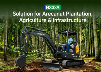Hyundai Expands Its Excavator Portfolio with the New HX33A Mini Excavator