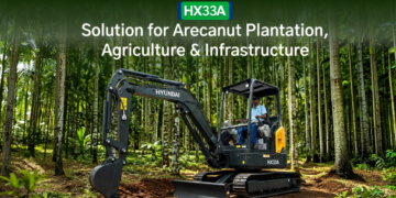 Hyundai Expands Its Excavator Portfolio with the New HX33A Mini Excavator