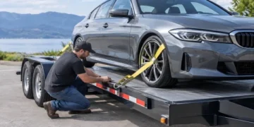 Learn how to Strap Automobile to Trailer Safely With out Destructive It
