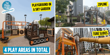 Tampines GreenEmerald Development-Themed Playgrounds